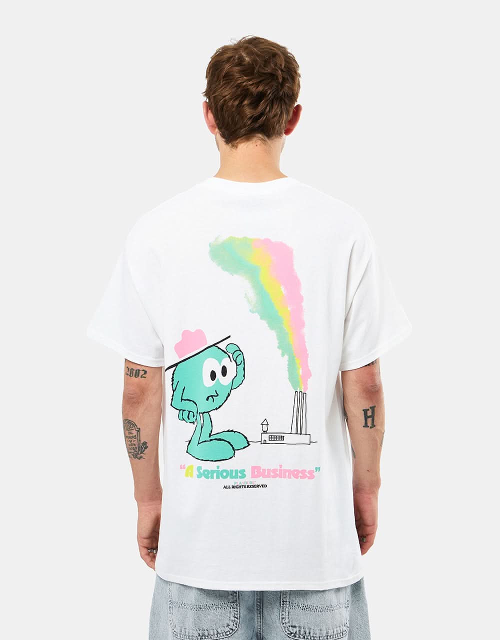 Playdude Factory T-Shirt - White