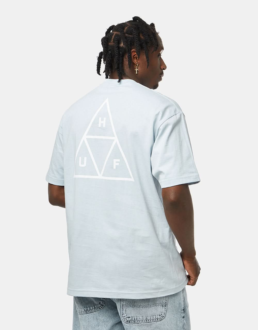 HUF Triple Triangle T-Shirt - Sky Blue
