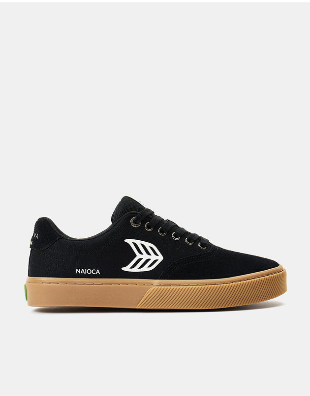 Cariuma Naioca Skate Shoes - Black/Gum/Ivory