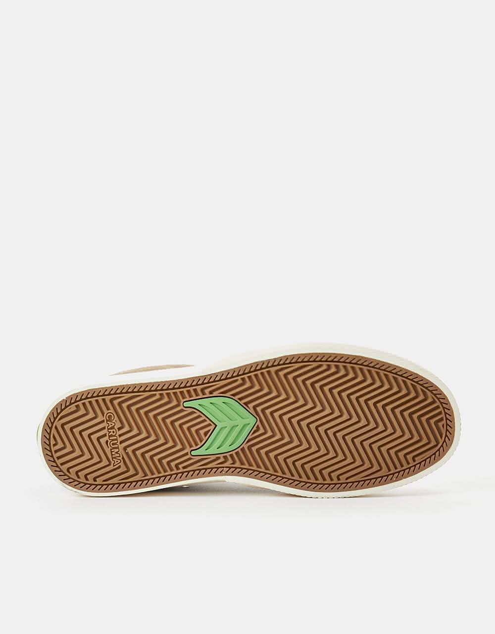 Cariuma Naioca Skate Shoes - Burnt Sand/Ivory