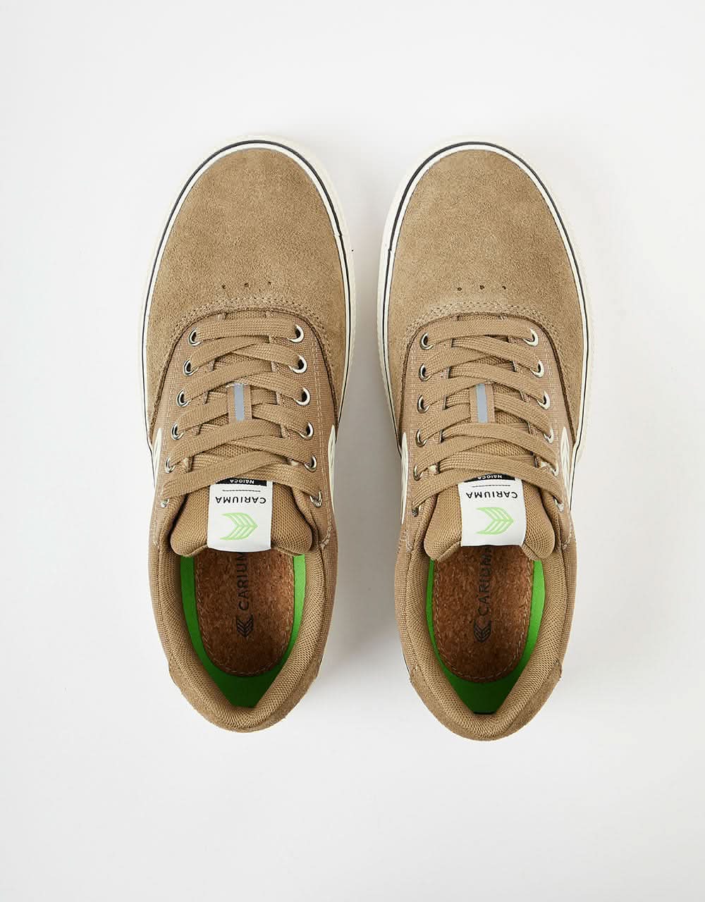 Cariuma Naioca Skate Shoes - Burnt Sand/Ivory