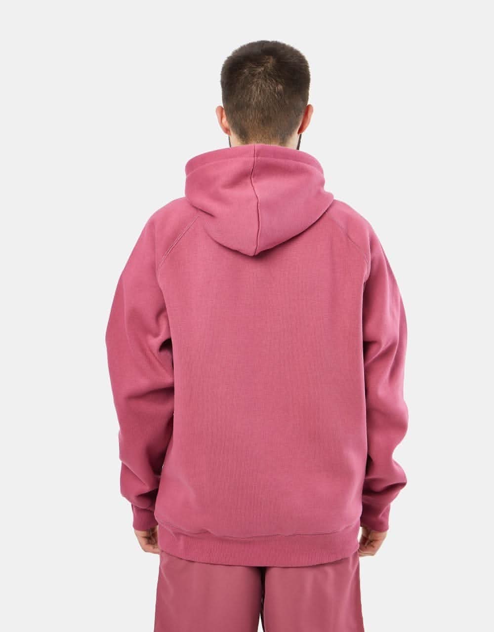 Carhartt WIP Hooded Chase Sweatshirt - Punch/Gold