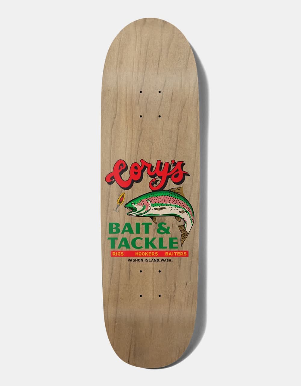 Girl Kennedy Island Rig 'LOVE SEAT' Skateboard Deck - 9"