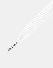 Mr. Lacy Flatties 150cm Laces - White