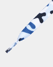 Mr. Lacy Printies Laces - Camo Blue