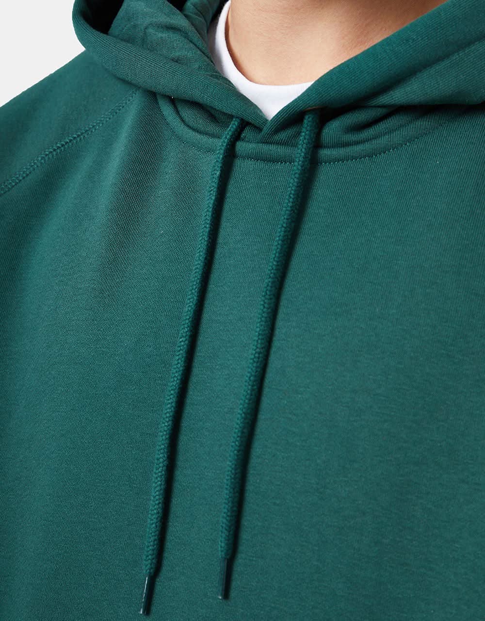 Carhartt WIP Hooded Chase Sweatshirt - Discovery/Gold