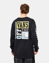 Vans Off The Wall Varsity L/S T-Shirt - Black