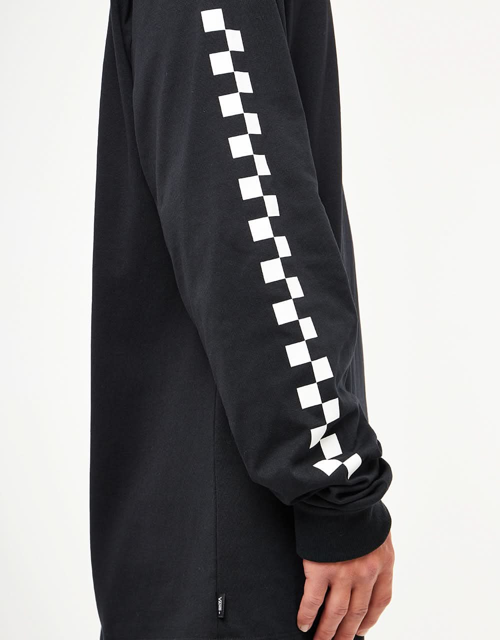 Vans Off The Wall Varsity L/S T-Shirt - Black