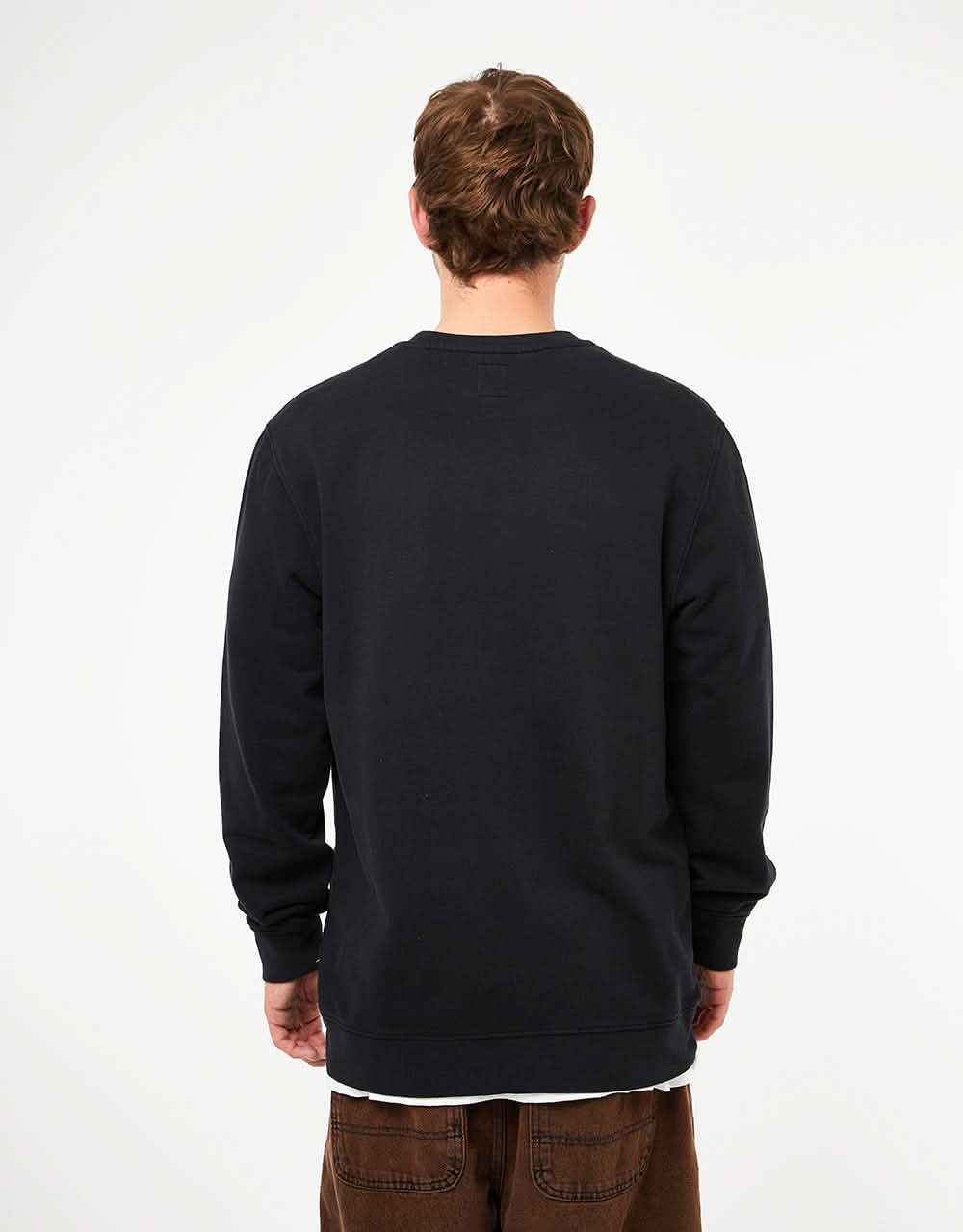 Vans Small Flower Crew - Black