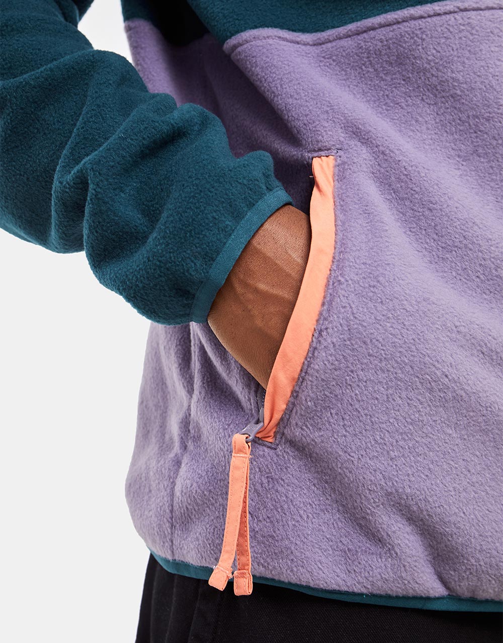 Columbia Back Bowl™ Full Zip Fleece - Night Wave/Granite Purple