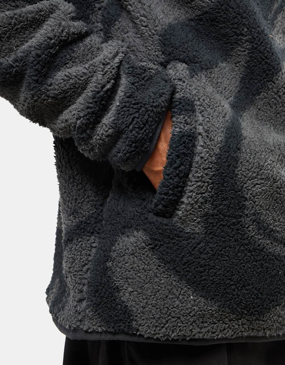 Columbia Rugged Ridge™ II Sherpa 1/2 Snap Fleece - Black Snowdrifts Print