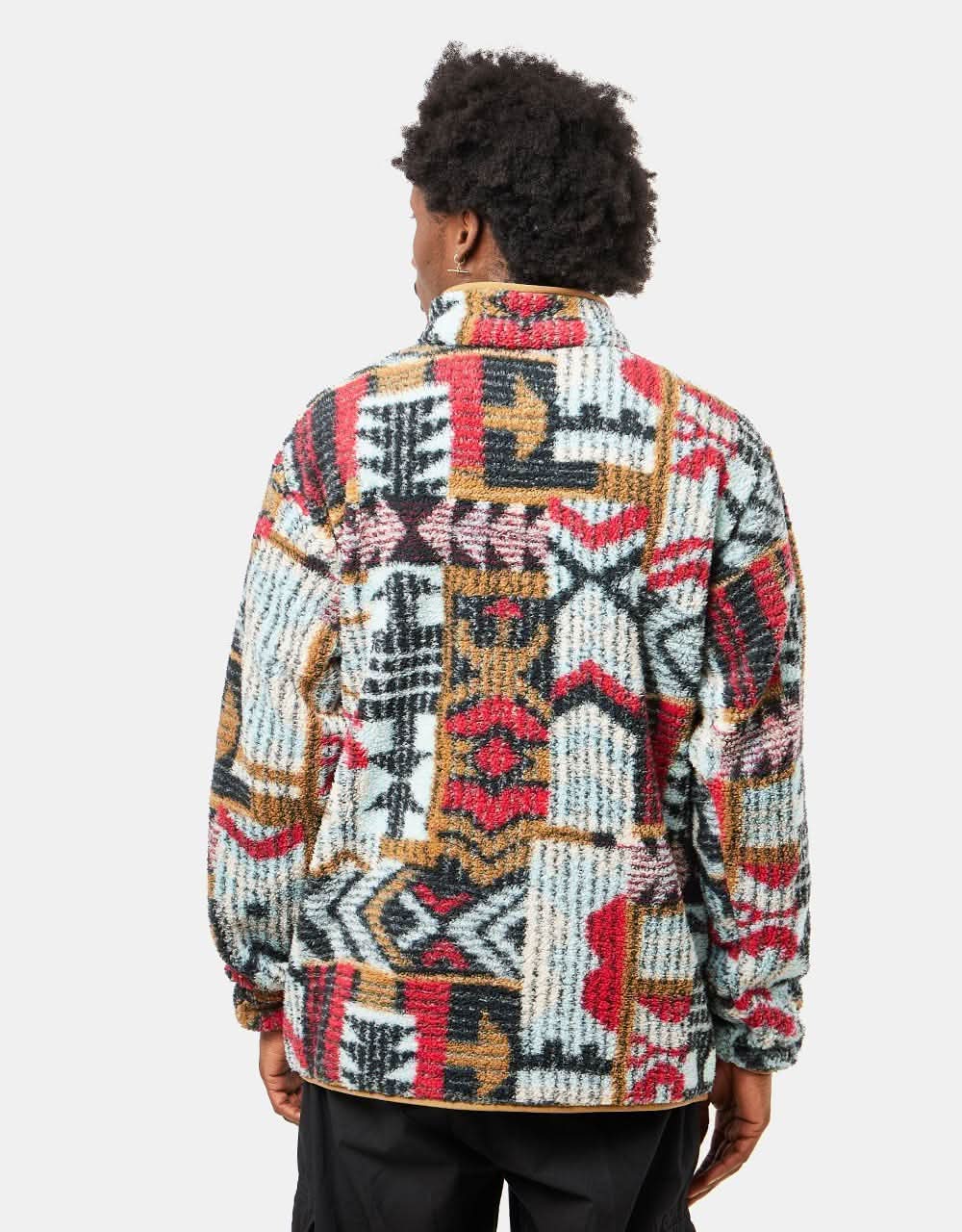 Columbia Rugged Ridge™ II Sherpa 1/2 Snap Fleece - Delta Pathways Print