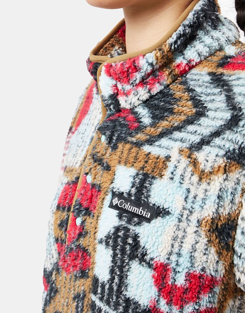 Columbia Rugged Ridge™ II Sherpa 1/2 Snap Fleece - Delta Pathways Print