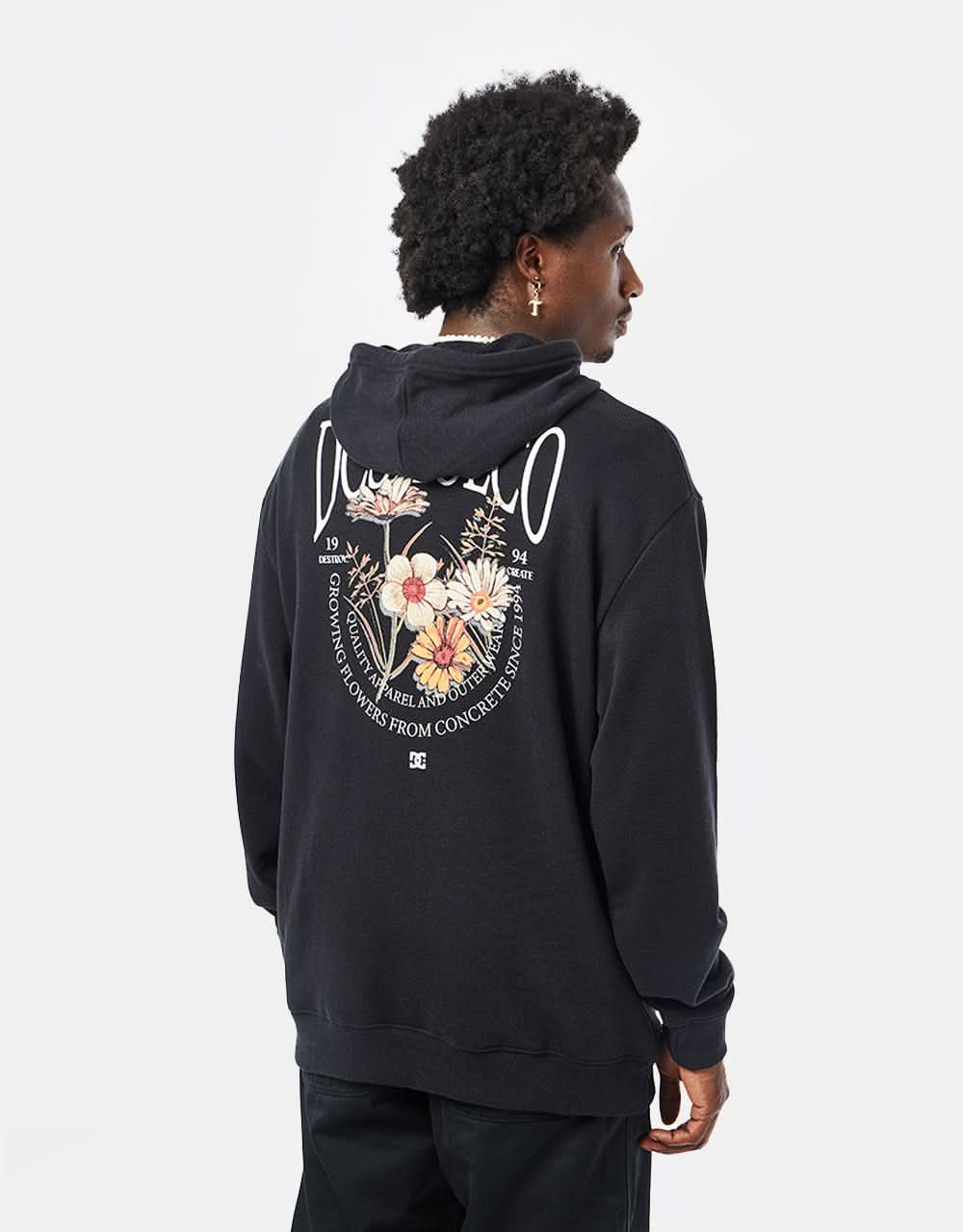 DC Concrete Pullover Hoodie - Black