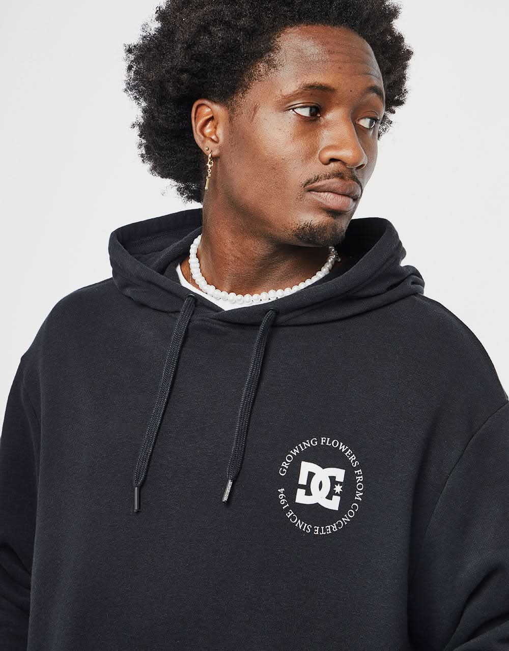 DC Concrete Pullover Hoodie - Black