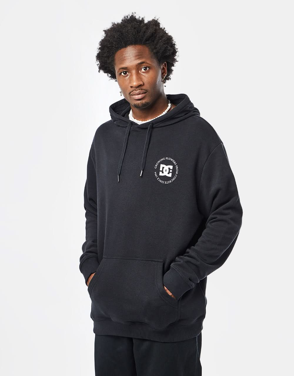 DC Concrete Pullover Hoodie - Black