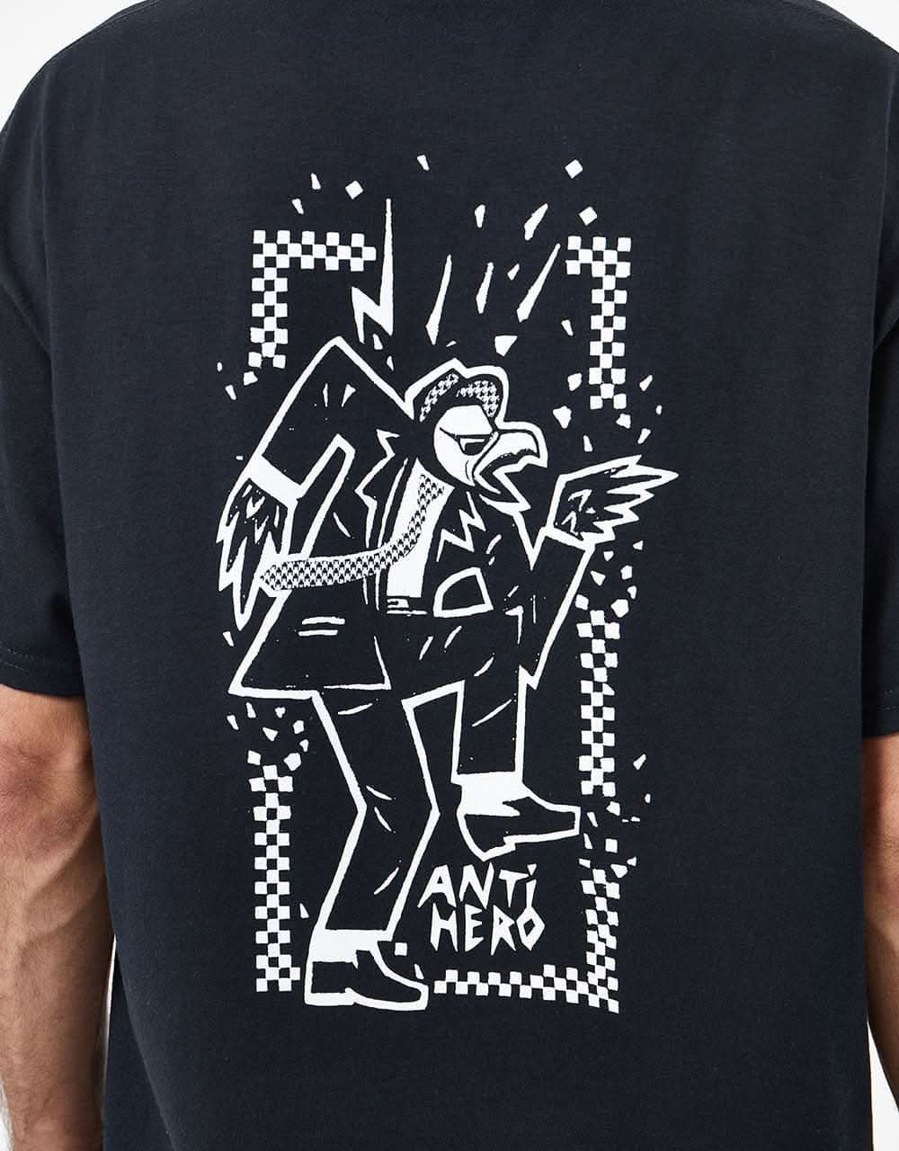 Anti Hero Rude Bwoy T-Shirt - Black/White