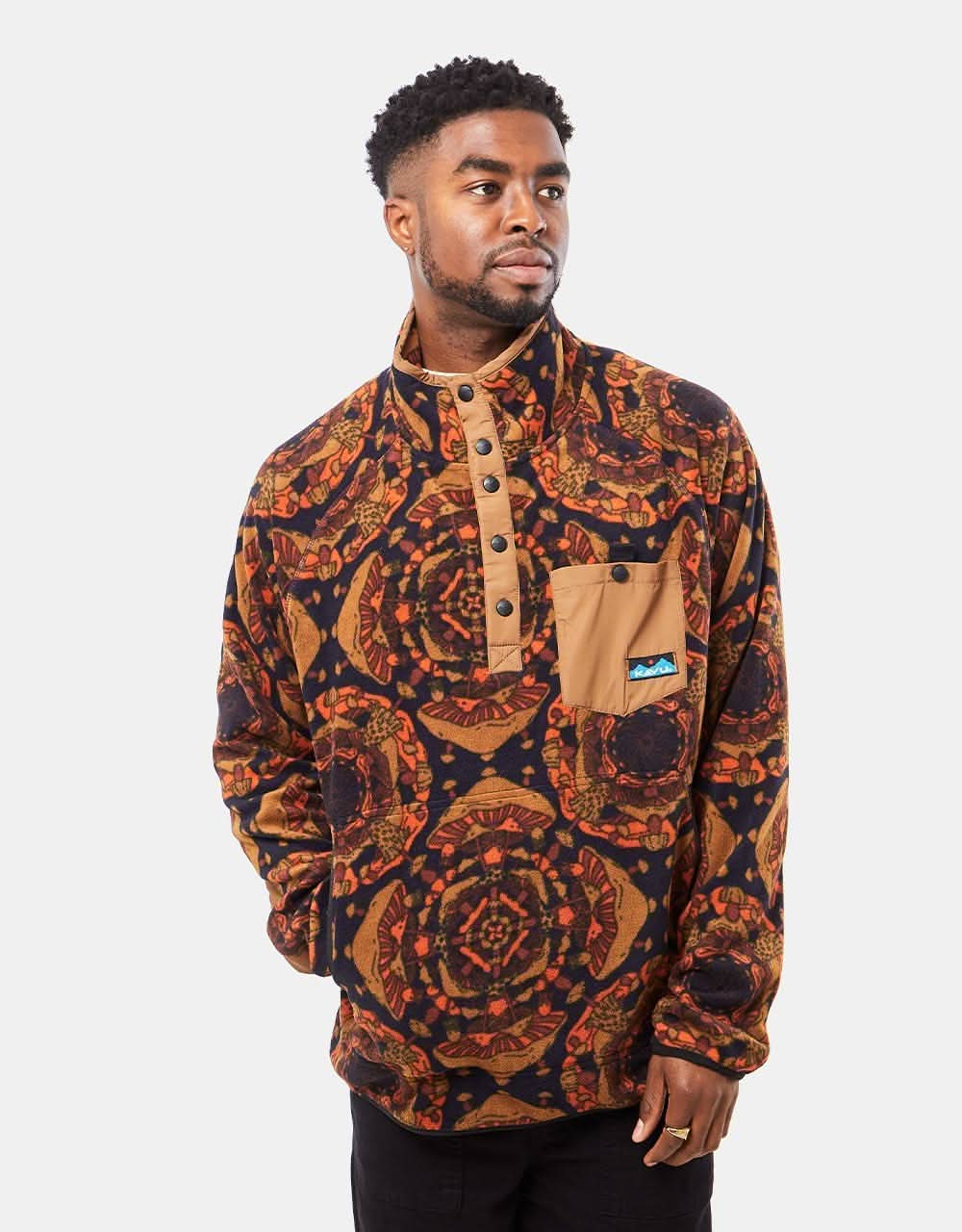 Kavu Teannaway Pullover Fleece - Kalidoshroom