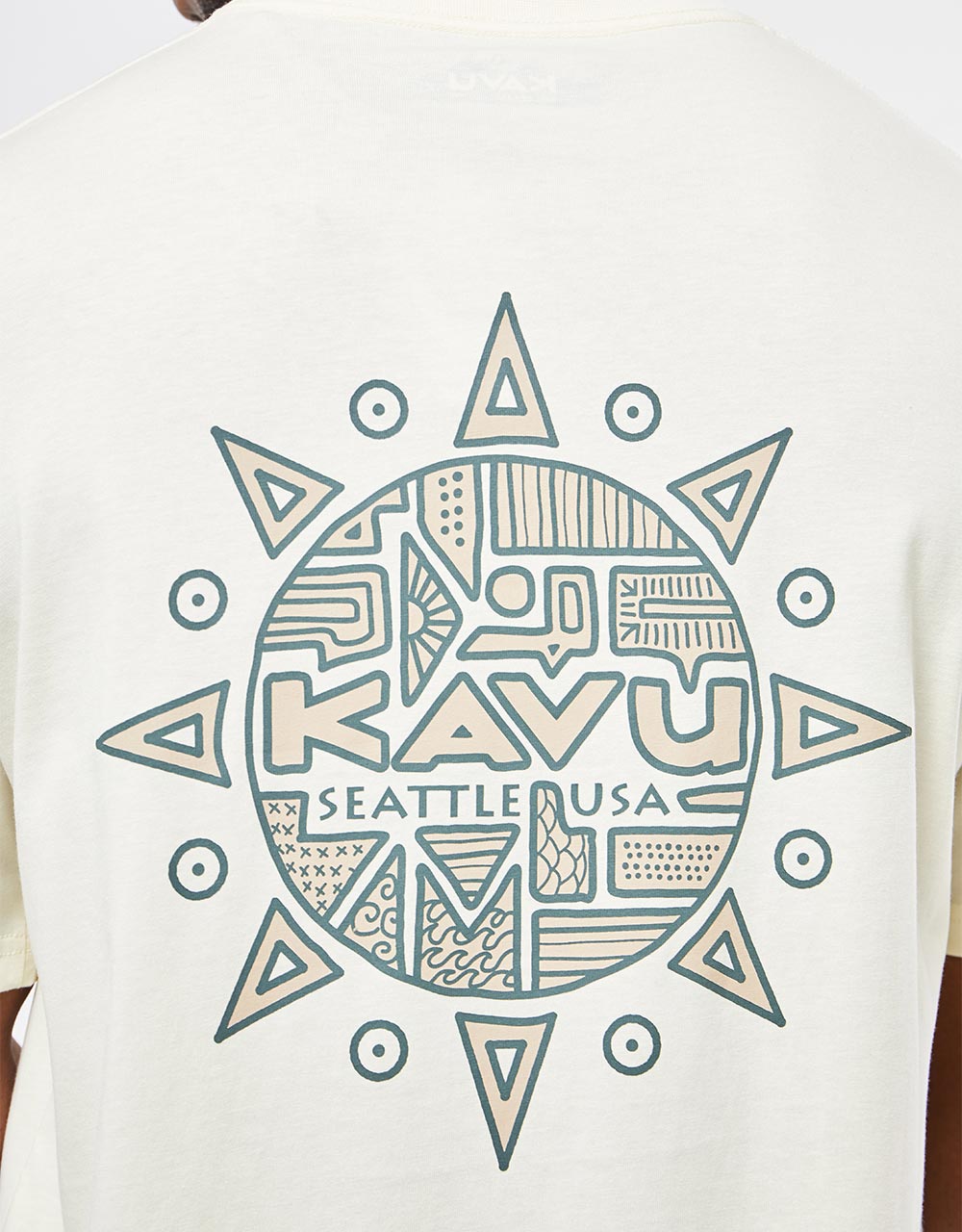 Kavu Compass T-Shirt - Off White