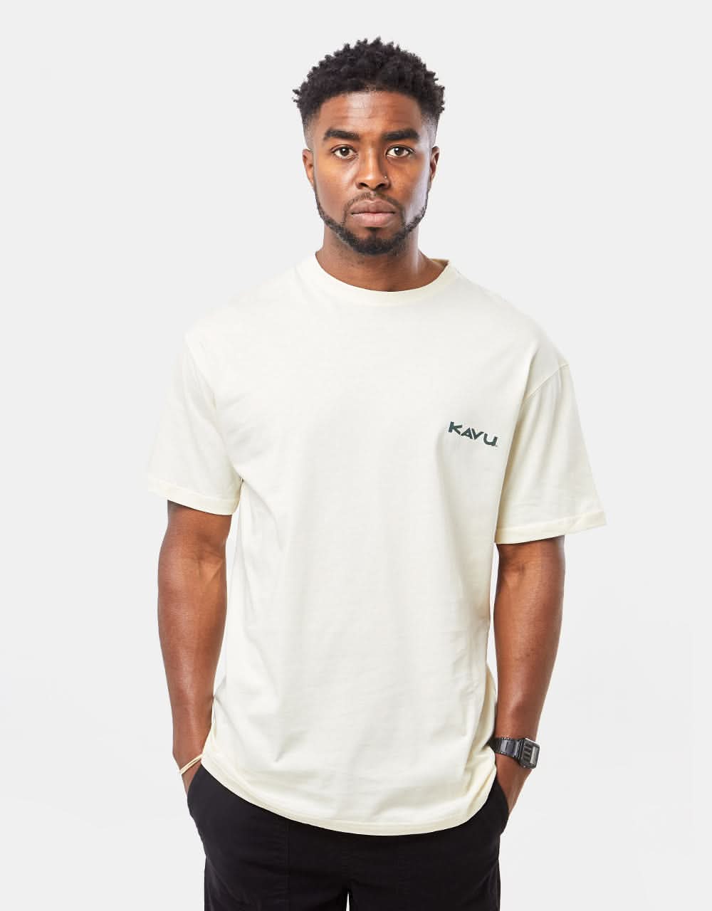 Kavu Compass T-Shirt - Off White