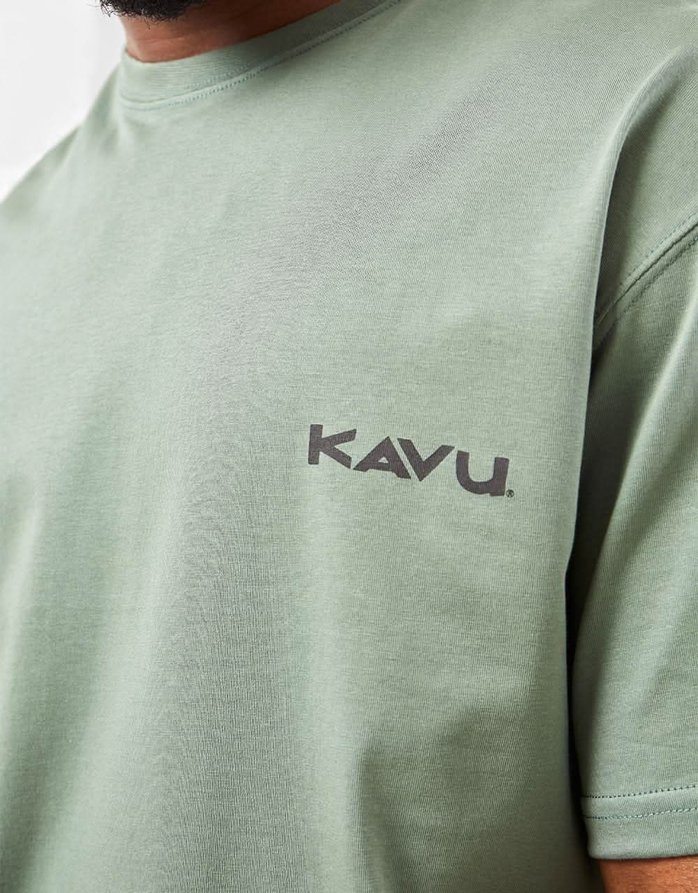 Kavu Compass T-Shirt - Dark Forest