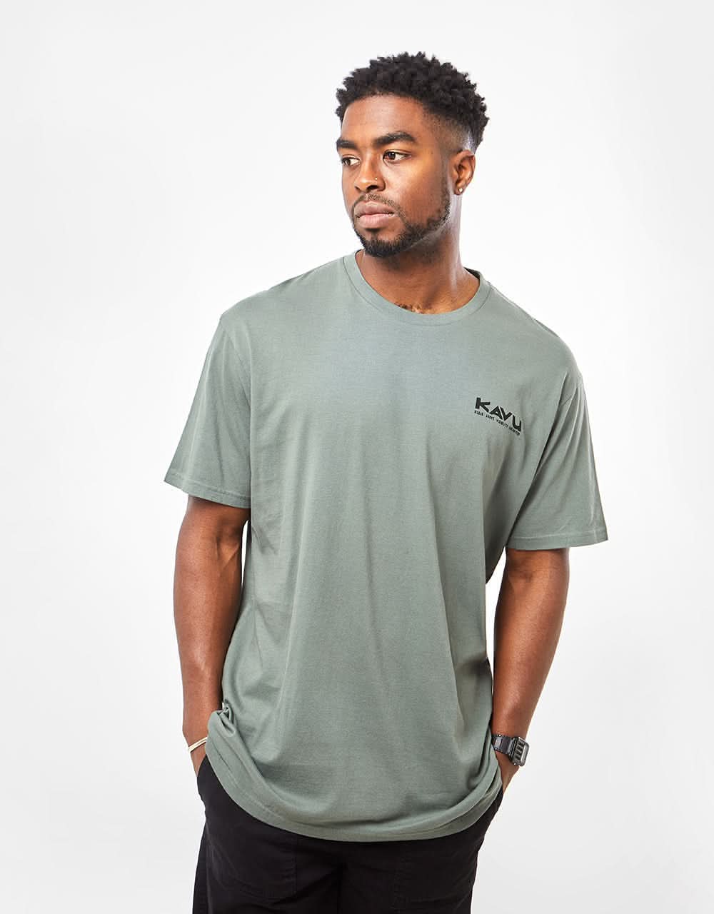 Kavu Klear Above Etch Art T-Shirt - Dark Forest