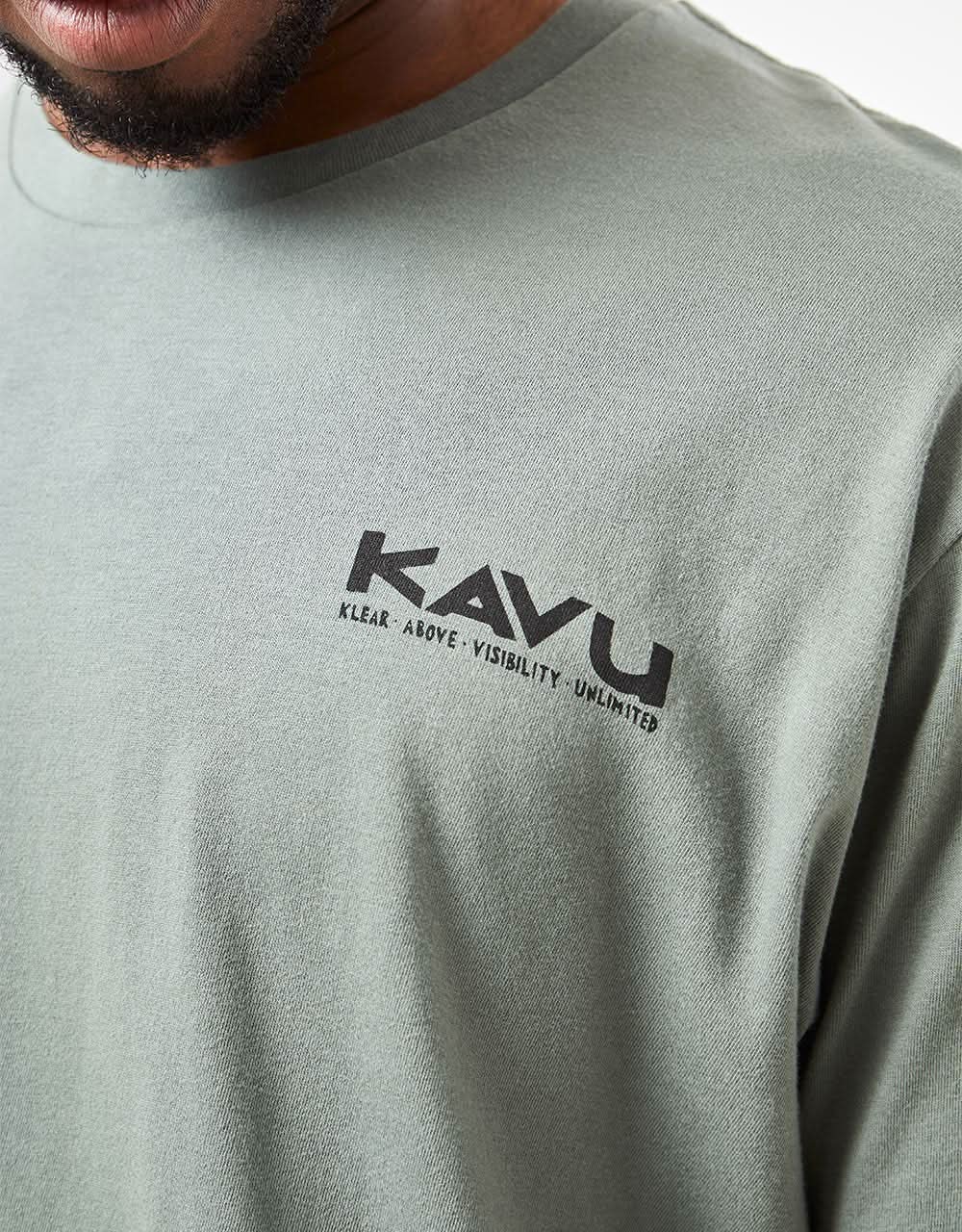 Kavu Klear Above Etch Art T-Shirt - Dark Forest