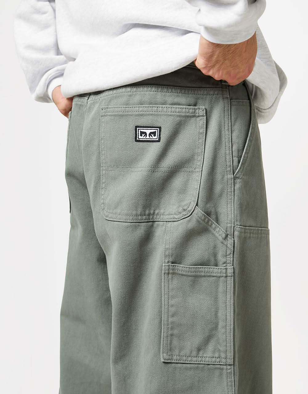 Obey Bigwig Denim Carpenter Pant - Laurel Wreath