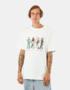 Pass Port Assorted Friends T-Shirt - White