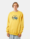 Pass Port Gardening Appliqué Sweater - Mustard