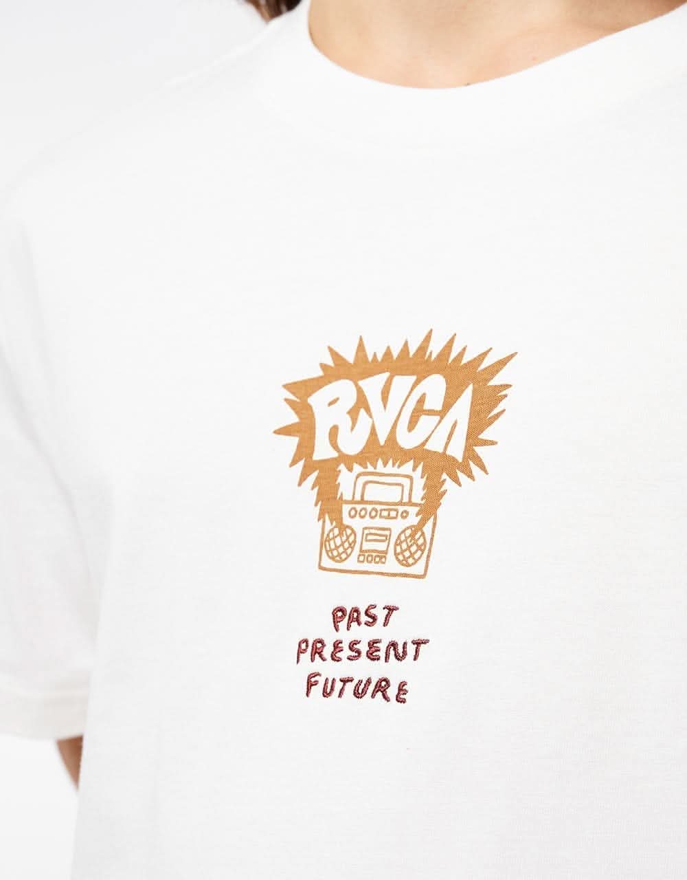RVCA Scorched Organic T-Shirt - Salt