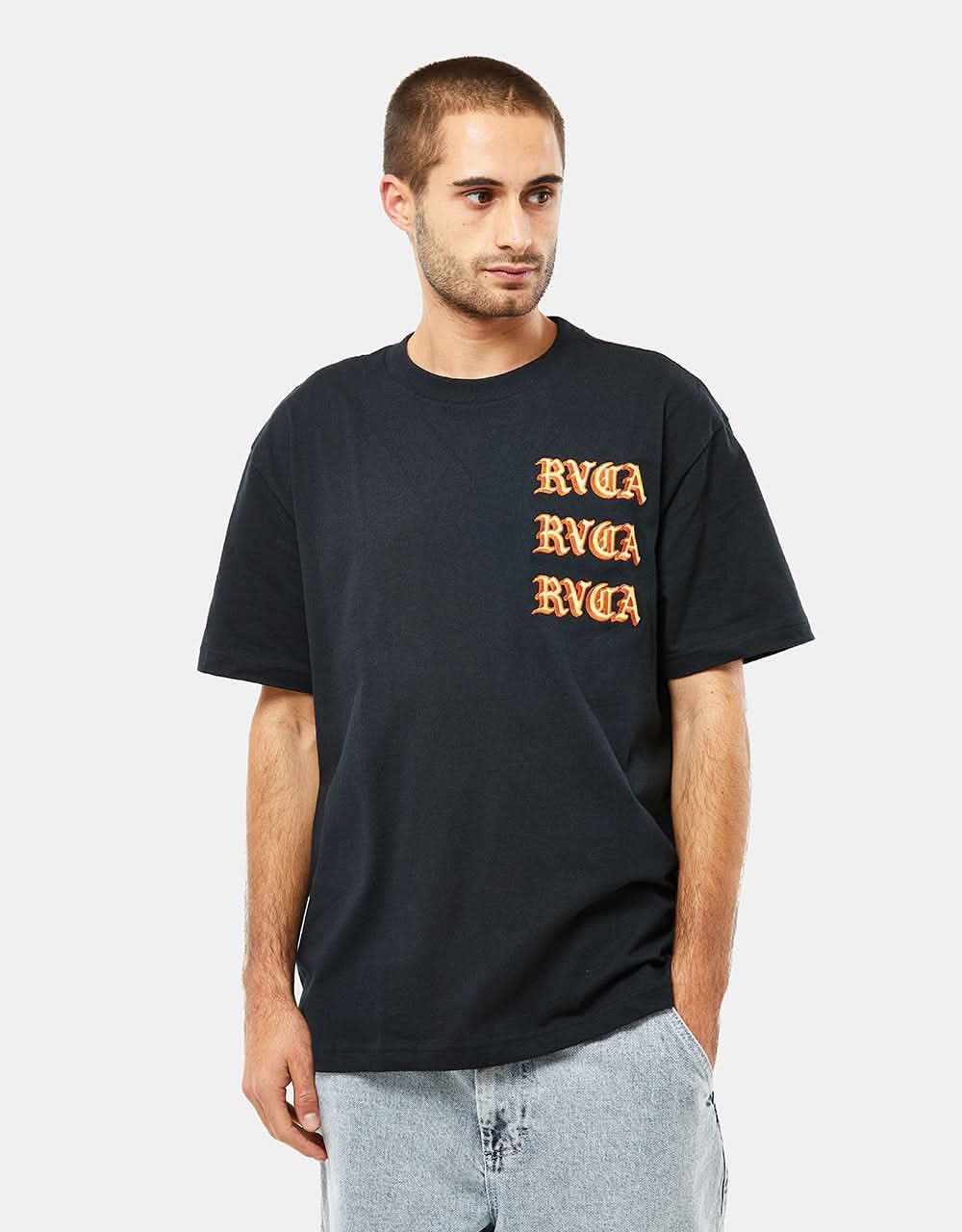 RVCA Del Toro Organic T-Shirt - Black