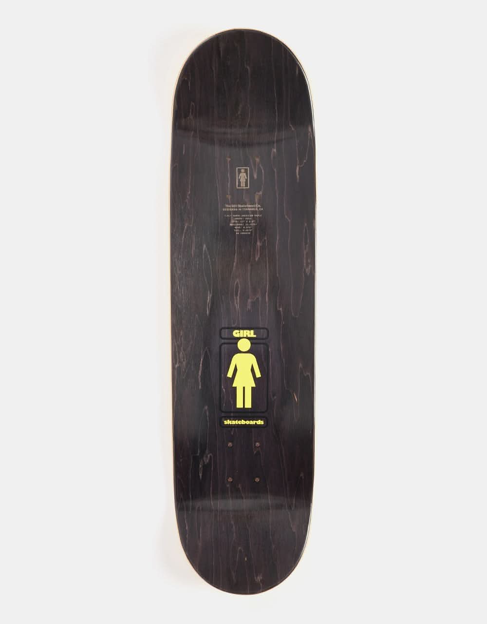 Girl Gass W41 '93 Til Skateboard Deck - 8.5"