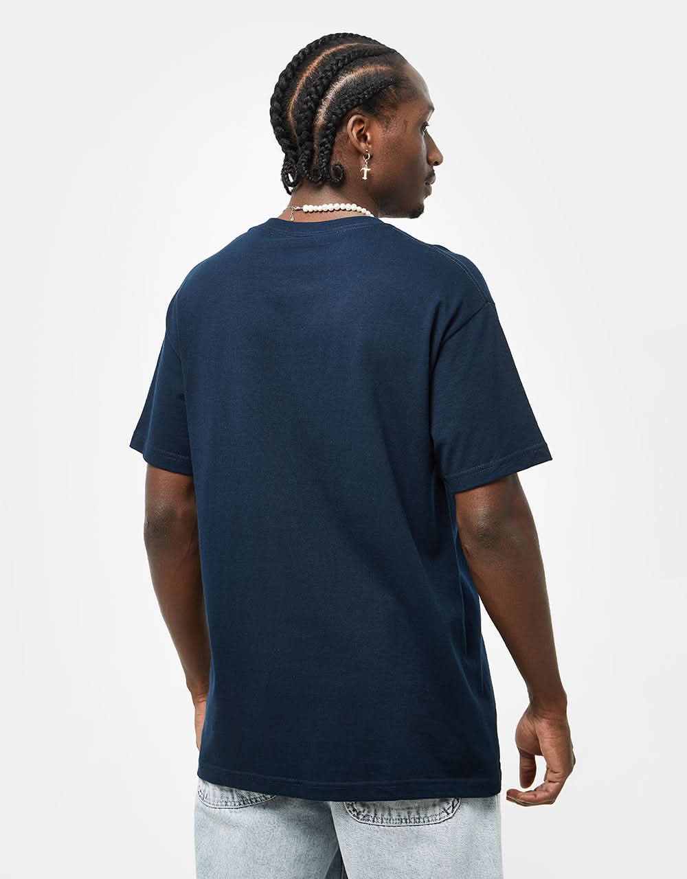 The Quiet Life Walking Bubbles T-Shirt - Navy