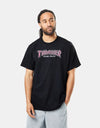 Thrasher Brick T-Shirt - Black