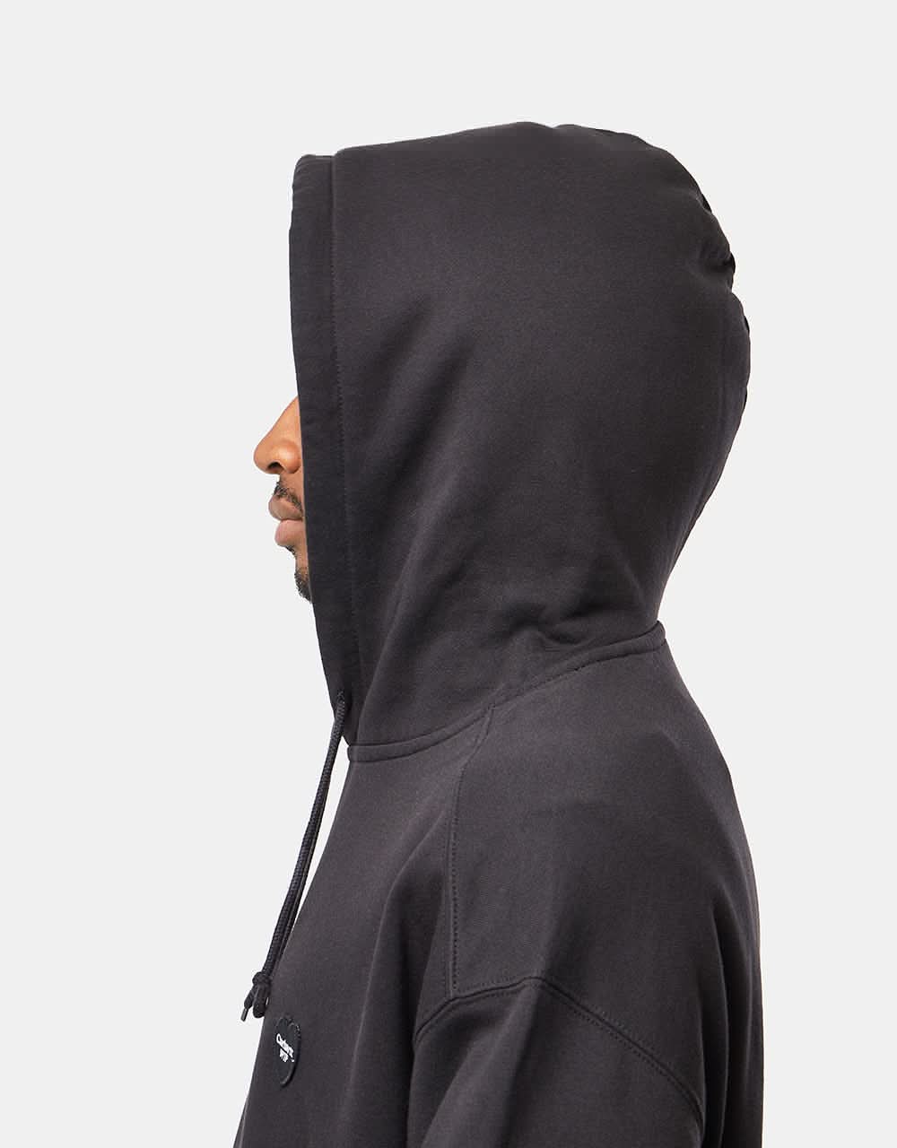 Carhartt WIP Hooded Heart Patch Sweat - Black