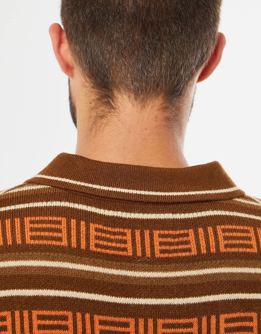 Butter Goods Windsor Knitted Sweater - Brown/Tan
