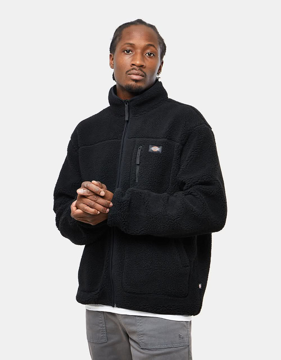 Dickies Mount Hope Full Zip Fleece - Black – Route One