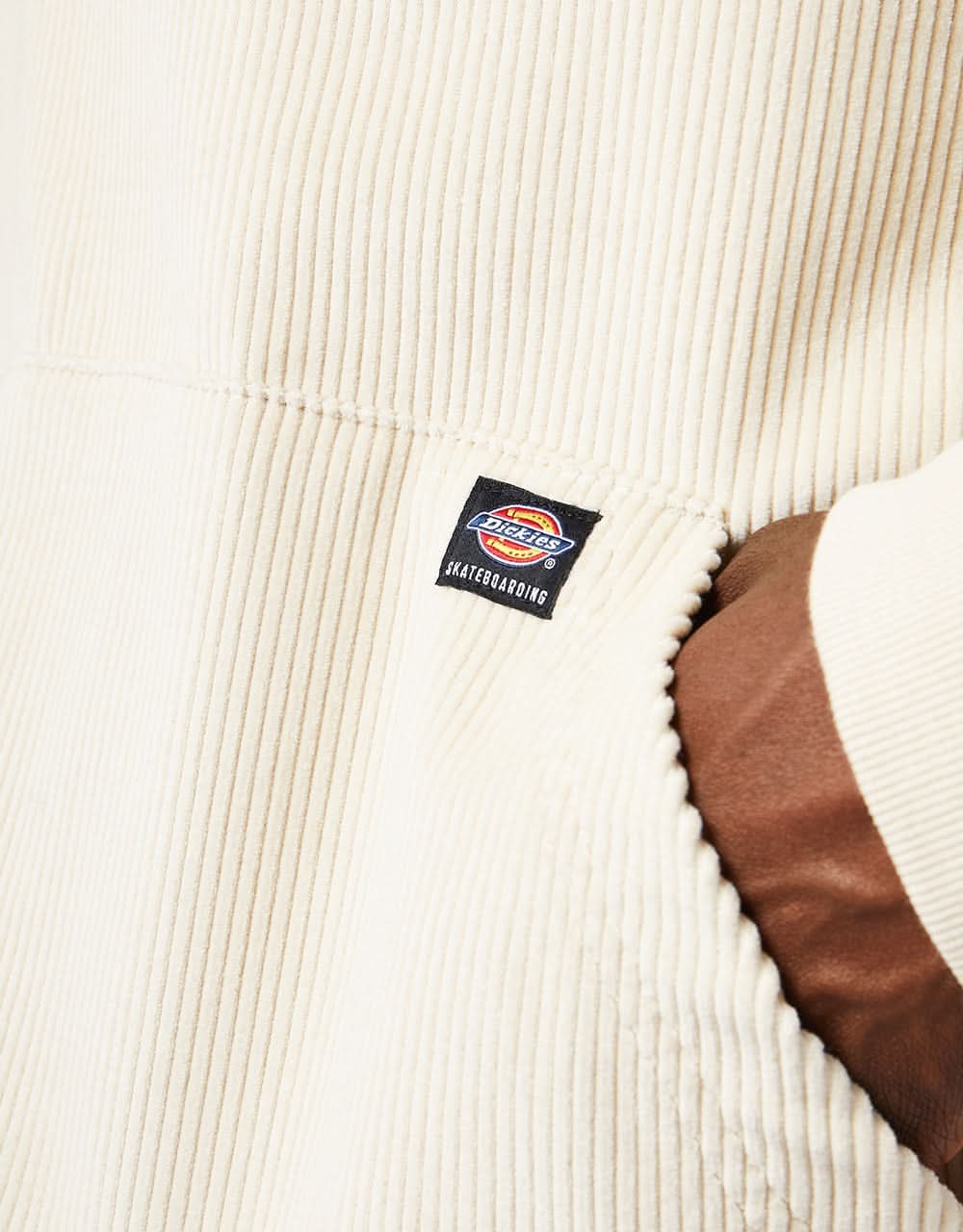 Dickies x Tom Knox Corduroy Pullover Hoodie - Tom Knox Fog