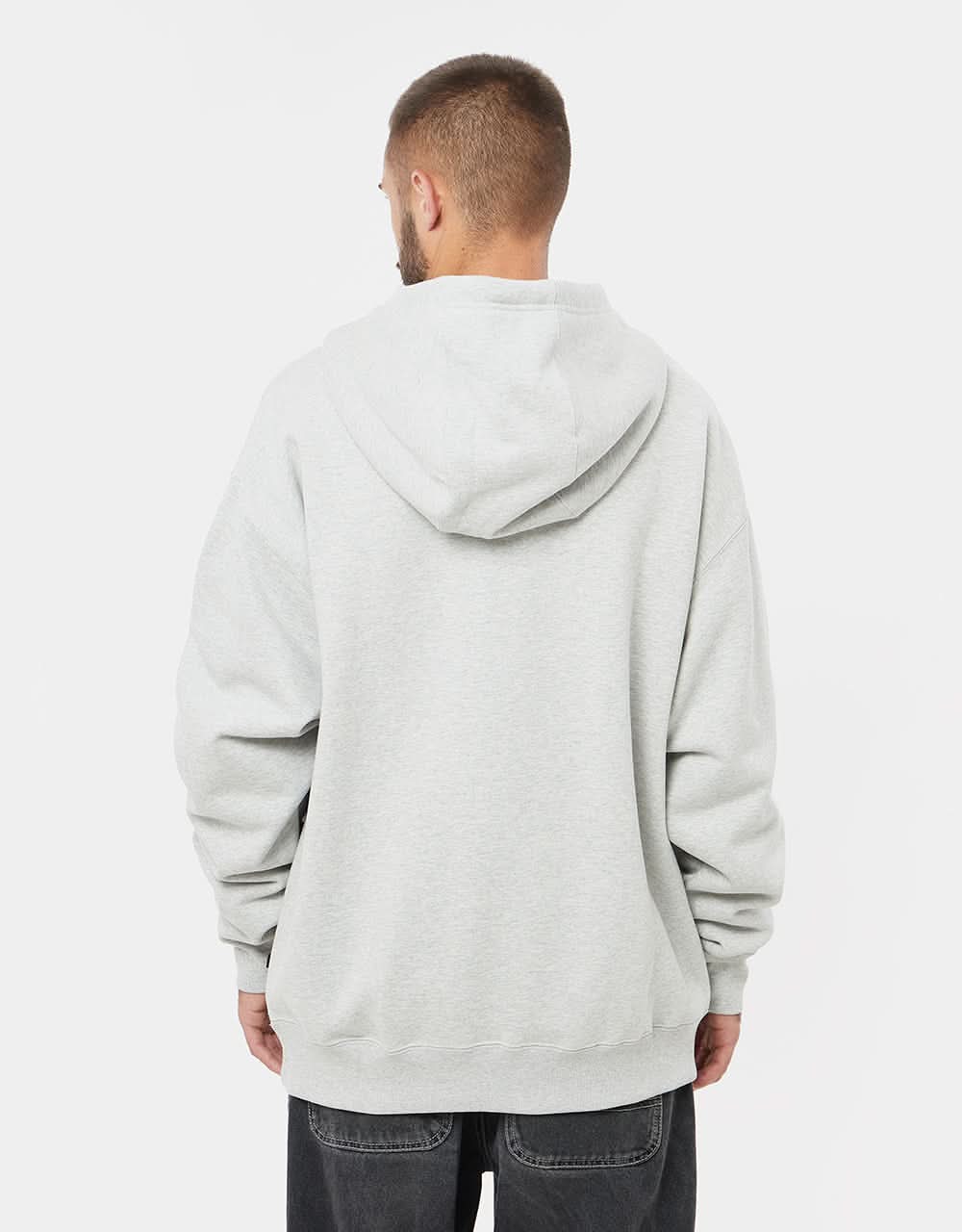 Nike SB HBR Pullover Hoodie - Grey Heather/White