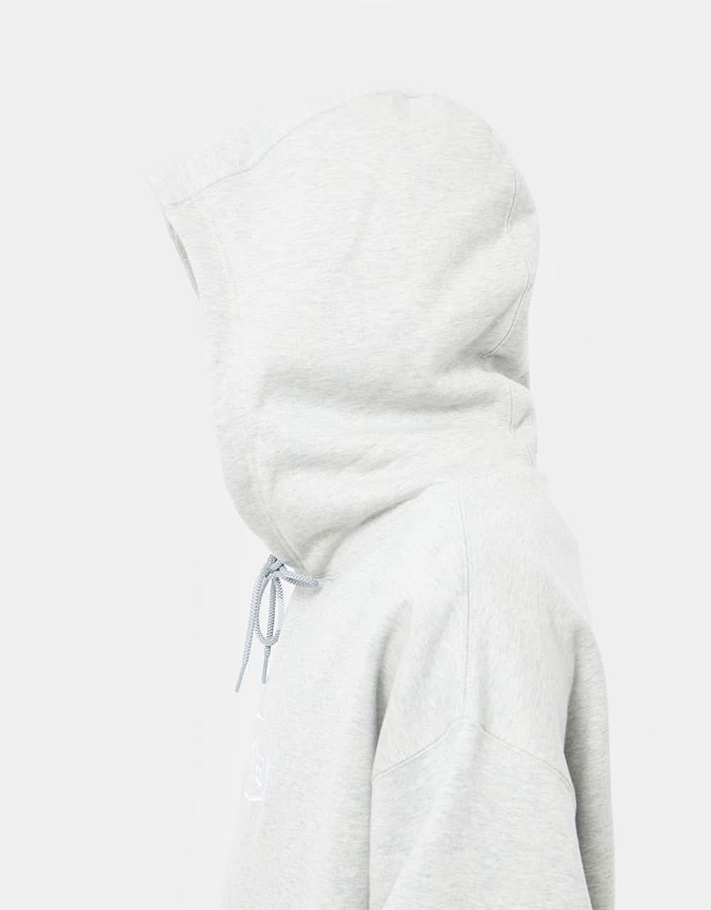 Nike SB HBR Pullover Hoodie - Grey Heather/White