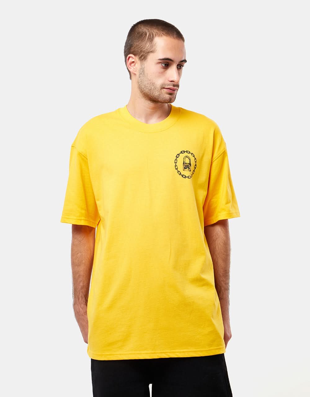 Nike SB On Lock T-Shirt - University Gold
