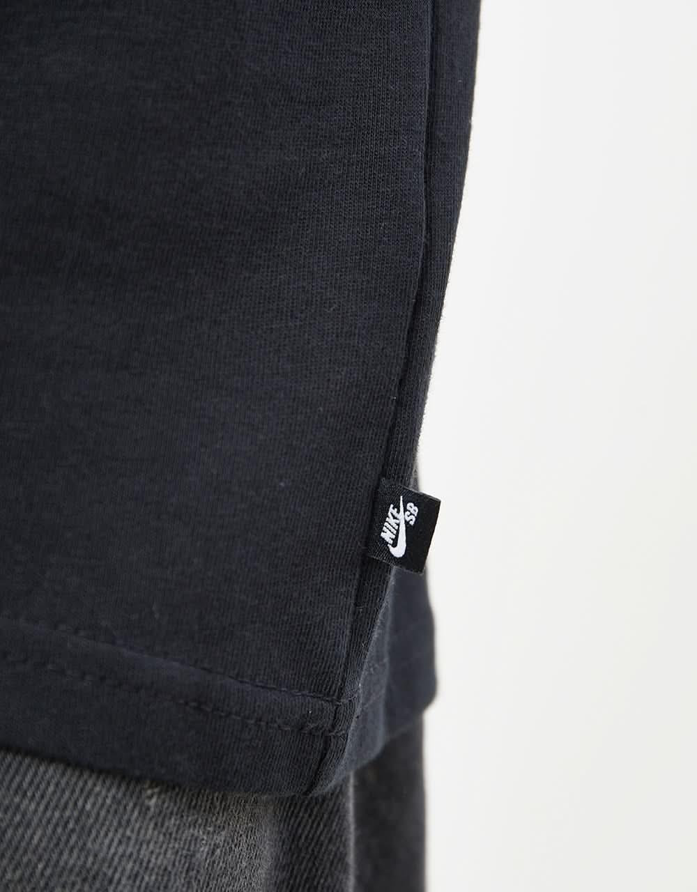 Nike SB Essentials L/S T-Shirt - Black