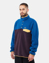 Patagonia Lightweight Synch Snap-T Pullover Fleece - Obsidian Plum