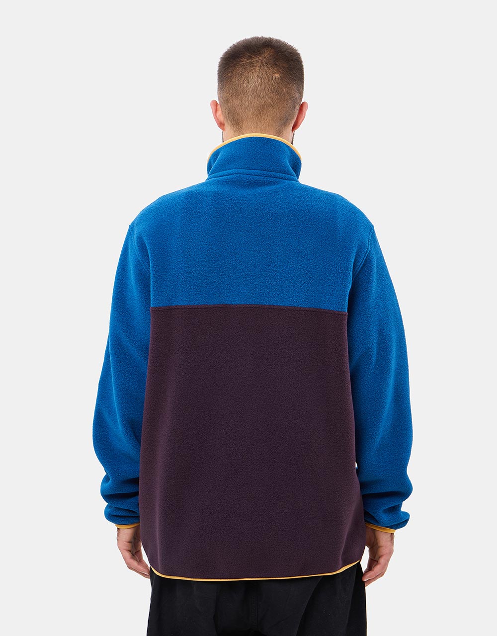 Patagonia Lightweight Synch Snap-T Pullover Fleece - Obsidian Plum