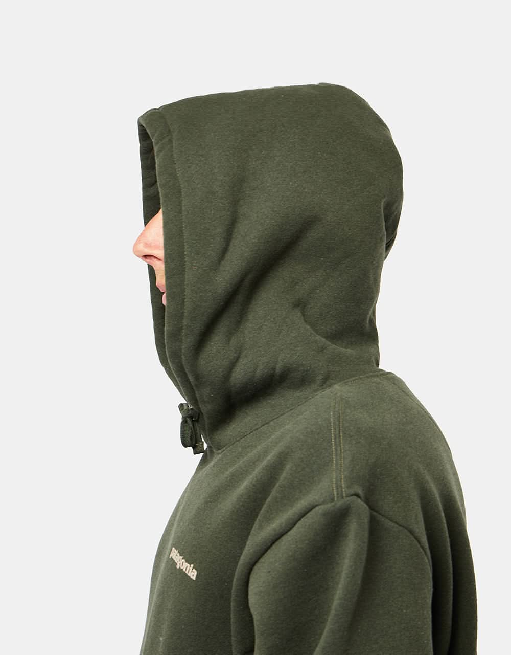 Patagonia Fitz Roy Icon Uprisal Pullover Hoodie - Basin Green