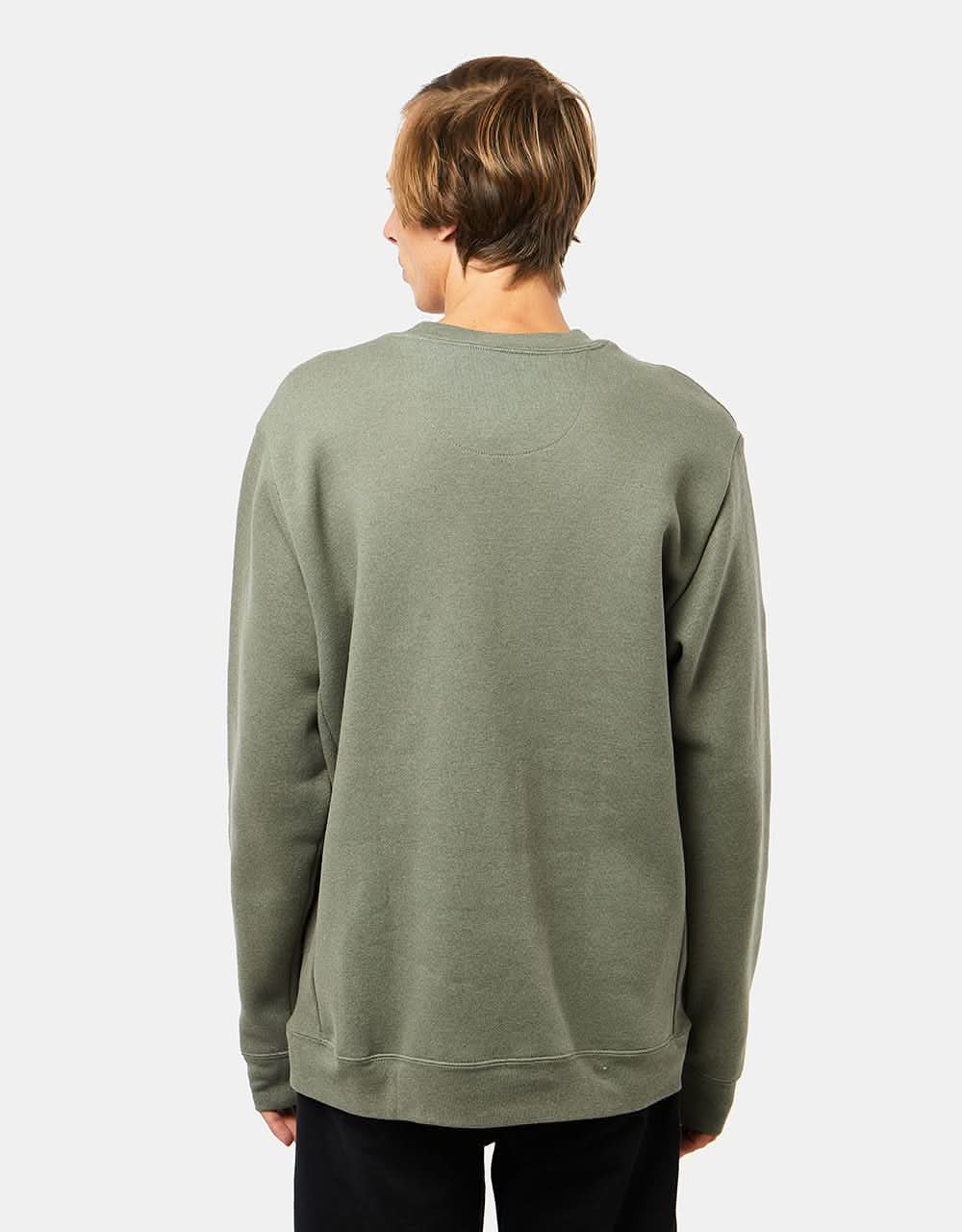 Patagonia Fitz Roy Icon Uprisal Crew Sweatshirt - Sleet Green
