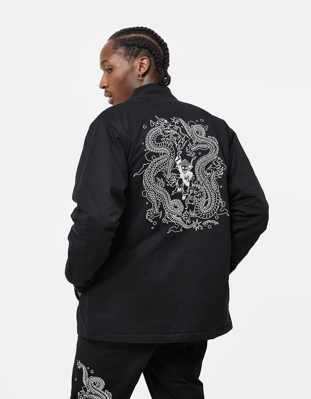 RIPNDIP Ryu Bomber Jacket - Black