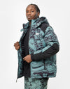 RIPNDIP Dark Twisted Fantasy Puffer Jacket - Olive & Black