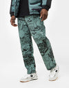 RIPNDIP Dark Twisted Fantasy Wide Leg Pant - Olive & Black